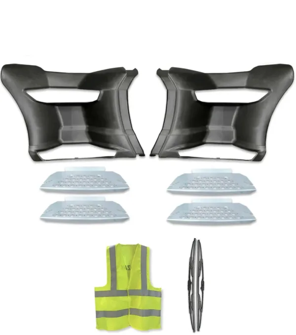 Rear Fairing Panels with Steps Set Kenworth T680